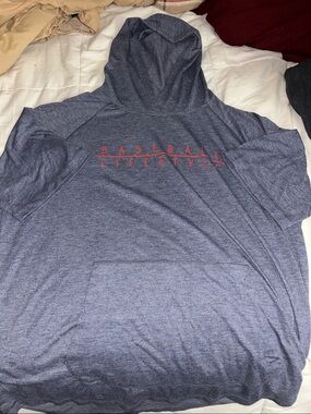 Baseball Lifestyle 101 Blue Short Sleeve Pullover
